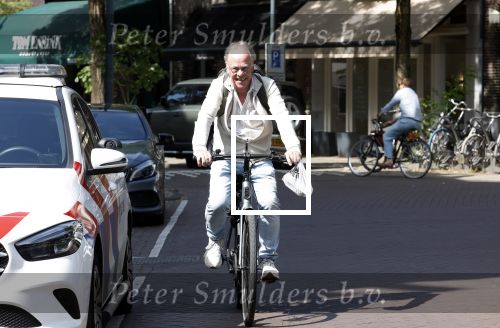 Amsterdam 15 juli 2025
Jack Spijkerman op de fiets  in Amsterdam zuid.
