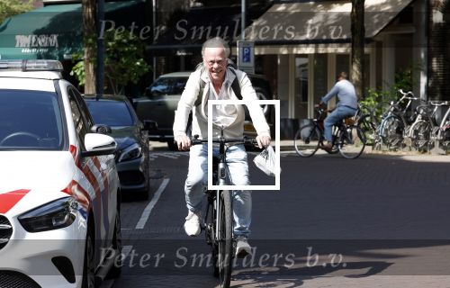 Amsterdam 15 juli 2025
Jack Spijkerman op de fiets  in Amsterdam zuid.