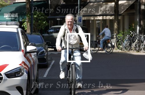 Amsterdam 15 juli 2025
Jack Spijkerman op de fiets  in Amsterdam zuid.