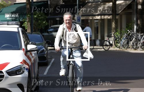 Amsterdam 15 juli 2025
Jack Spijkerman op de fiets  in Amsterdam zuid.