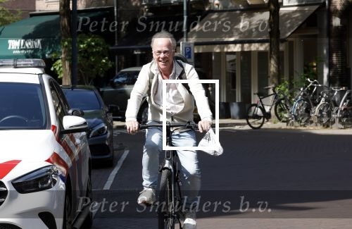Amsterdam 15 juli 2025
Jack Spijkerman op de fiets  in Amsterdam zuid.