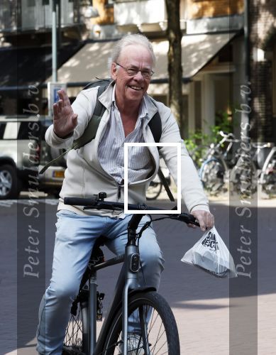 Amsterdam 15 juli 2025
Jack Spijkerman op de fiets  in Amsterdam zuid.