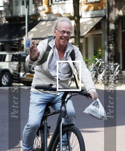 Amsterdam 15 juli 2025
Jack Spijkerman op de fiets  in Amsterdam zuid.