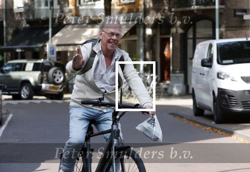 Amsterdam 15 juli 2025
Jack Spijkerman op de fiets  in Amsterdam zuid.