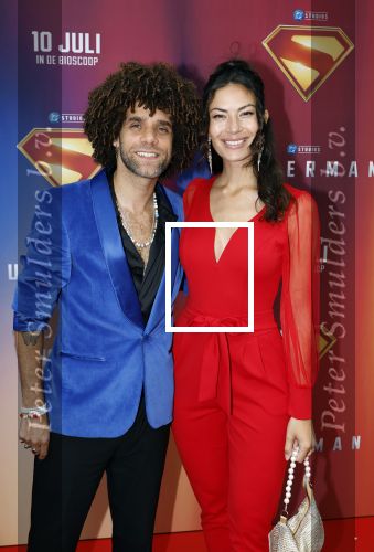 Amsterdam 8 juli 2025
Premiere superman in Tuschinski. Jermain Fleur en Avalon Chanel