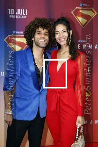 Amsterdam 8 juli 2025
Premiere superman in Tuschinski. Jermain Fleur en Avalon Chanel