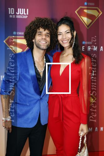 Amsterdam 8 juli 2025
Premiere superman in Tuschinski. Jermain Fleur en Avalon Chanel