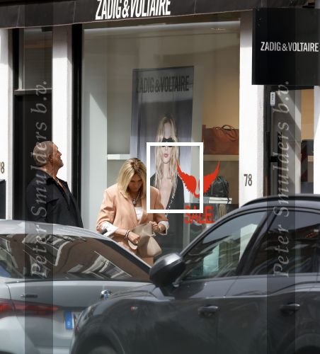 Amsterdam 16 juli 2025
John de Wolf met zijn vrouw  Inge Zijdenbos op de pc hooftstraat.