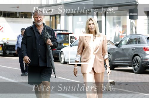 Amsterdam 16 juli 2025
John de Wolf met zijn vrouw  Inge Zijdenbos op de pc hooftstraat.