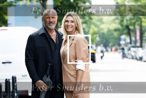 Amsterdam 16 juli 2025
John de Wolf met zijn vrouw  Inge Zijdenbos op de pc hooftstraat.