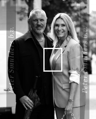 Amsterdam 16 juli 2025
John de Wolf met zijn vrouw  Inge Zijdenbos op de pc hooftstraat.