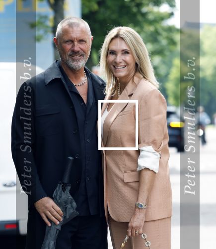 Amsterdam 16 juli 2025
John de Wolf met zijn vrouw  Inge Zijdenbos op de pc hooftstraat.