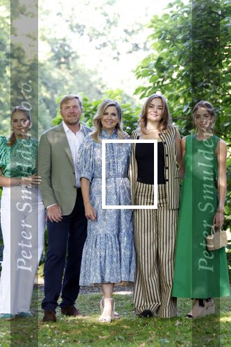 Den Haag 30 juni 2025
Jaarlijkse fotouurtje op huis ten Bosch met aanwezig Koning Willem Alexander Koningin Maxima Prinses Amalia Prinses Alexia Prinses Ariane en hondje Mambo.