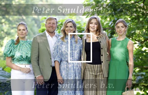 Den Haag 30 juni 2025
Jaarlijkse fotouurtje op huis ten Bosch met aanwezig Koning Willem Alexander Koningin Maxima Prinses Amalia Prinses Alexia Prinses Ariane en hondje Mambo.