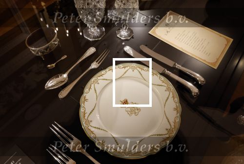 Den Haag 15 juli 2025
Paleis Noordeinde en de koninklijke stallen worden weer opengesteld voor publiek . Koningin Emma servies
