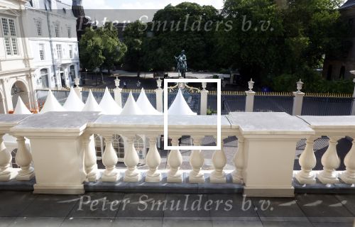 Den Haag 15 juli 2025
Paleis Noordeinde en de koninklijke stallen worden weer opengesteld voor publiek . Balkon Paleis Noordeinde