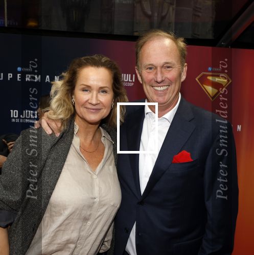 Amsterdam 8 juli 2025
Premiere superman in Tuschinski. paulien Huizinga en partner Ronald Goes