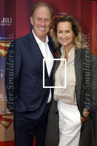 Amsterdam 8 juli 2025
Premiere superman in Tuschinski. paulien Huizinga en partner Ronald Goes