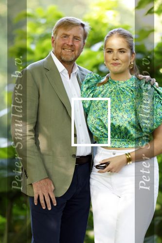 Den Haag 30 juni 2025
Jaarlijkse fotouurtje op huis ten Bosch met aanwezig Koning Willem Alexander Koningin Maxima Prinses Amalia Prinses Alexia Prinses Ariane en hondje Mambo.