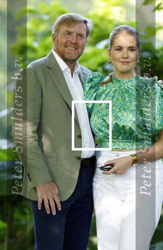 Den Haag 30 juni 2025
Jaarlijkse fotouurtje op huis ten Bosch met aanwezig Koning Willem Alexander Koningin Maxima Prinses Amalia Prinses Alexia Prinses Ariane en hondje Mambo.