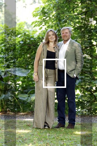 Den Haag 30 juni 2025
Jaarlijkse fotouurtje op huis ten Bosch met aanwezig Koning Willem Alexander Koningin Maxima Prinses Amalia Prinses Alexia Prinses Ariane en hondje Mambo.
