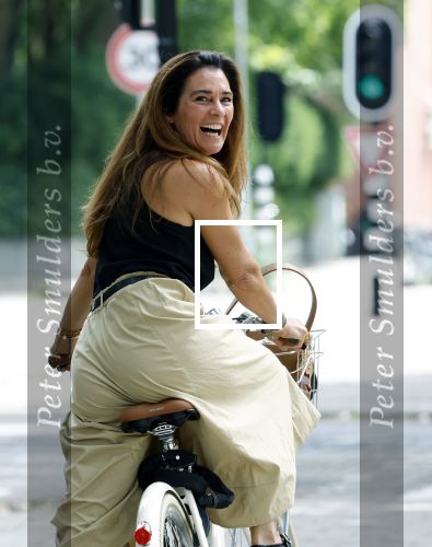 Amsterdam 11 juli 2025
Quinty Trustfull op de fiets in Amsterdam zuid.