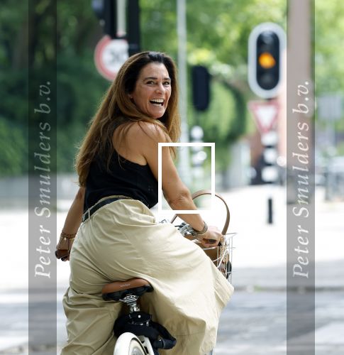 Amsterdam 11 juli 2025
Quinty Trustfull op de fiets in Amsterdam zuid.