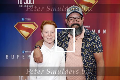 Amsterdam 8 juli 2025
Premiere superman in Tuschinski. ramon Brugman met zoon