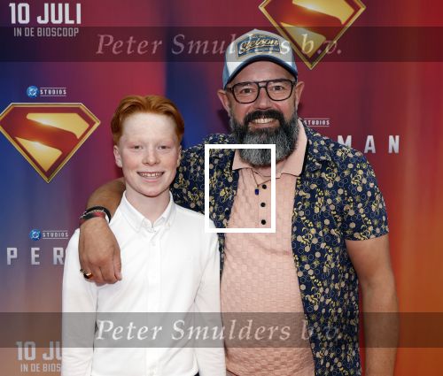 Amsterdam 8 juli 2025
Premiere superman in Tuschinski. ramon Brugman met zoon
