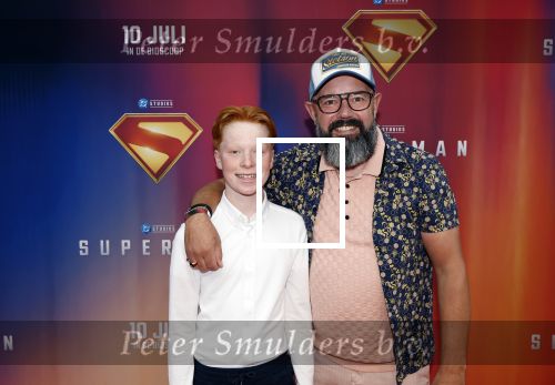 Amsterdam 8 juli 2025
Premiere superman in Tuschinski. ramon Brugman met zoon