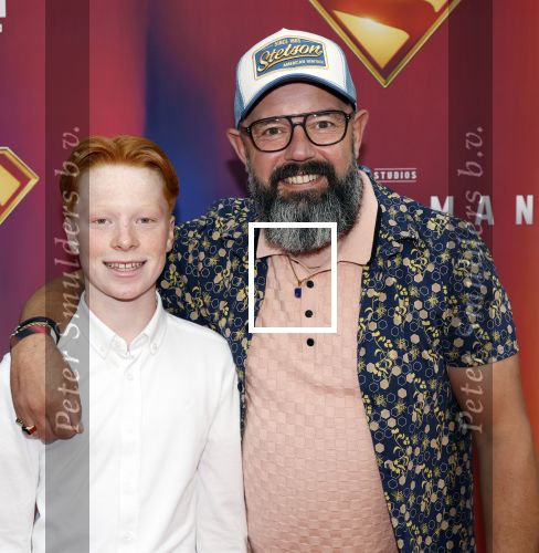Amsterdam 8 juli 2025
Premiere superman in Tuschinski. ramon Brugman met zoon
