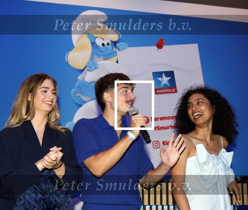 Leidschendam 6 juli 2025
Premiere Smurfen film bij Kinepolis . Aanwezig oa van de stemmencast Roxy Dekker Luuk v Leeuwen Julia Tan en Thorn de Vries .