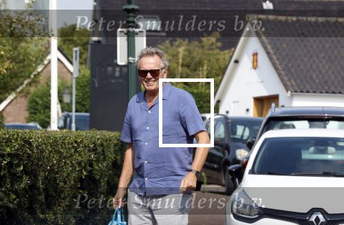 Huizen 14 juli 2025
Tom Egbers op straat in zijn woonplaats Huizen .