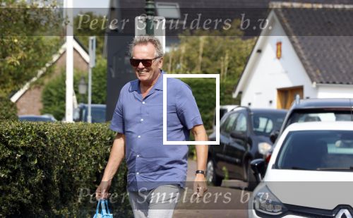 Huizen 14 juli 2025
Tom Egbers op straat in zijn woonplaats Huizen .