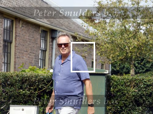 Huizen 14 juli 2025
Tom Egbers op straat in zijn woonplaats Huizen .