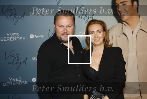 Amsterdam 14 mei 2025
Feestje Yves Berendse bij the Harbour Club. Wesly Bronkhorst met vrouw