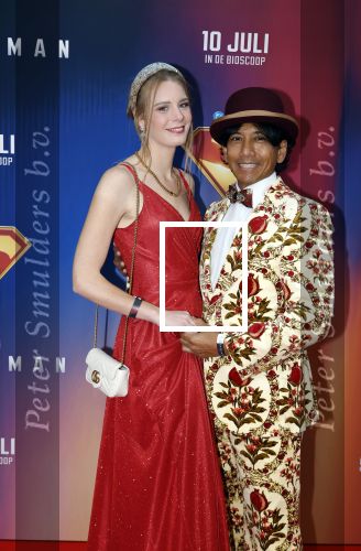 Amsterdam 8 juli 2025
Premiere superman in Tuschinski. Wibi Soerjadi met vriendin Mirthe