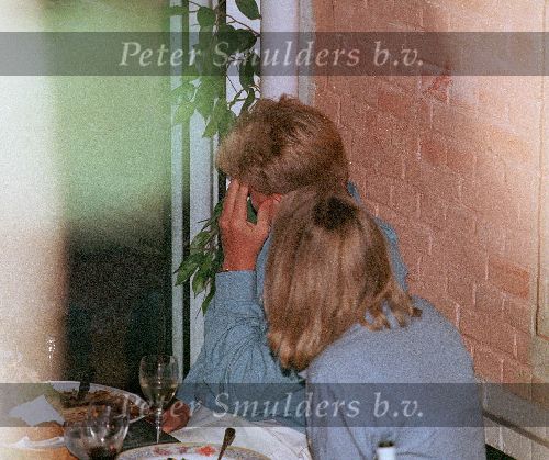 Den Haag, 22 augustus 1997
Emily Bremers samen met Prins Willem Alexander dinerend in een Haags restaurant
