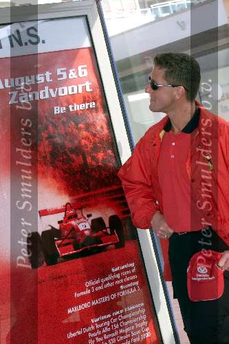Zandvoort 4 augustus 2000
Look a Like van Michael Schumacher
Frank Saasen