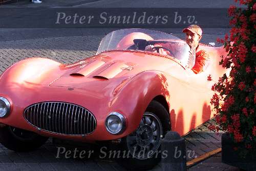 Zandvoort 4 augustus 2000
Look a Like van Michael Schumacher
Frank Saasen in een classic car