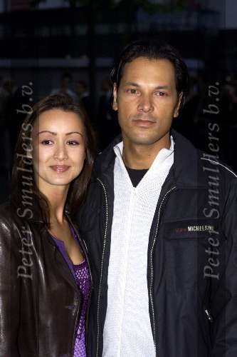 Amsterdam 21 augustus 2000
Premiere nieuwe film van Paul Verhoeven, Hollowman.
Jennifer de Jong met haar man Mike
