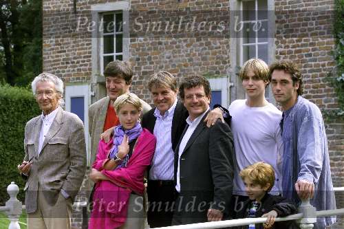 Heino 30 augustus 2000
Persbijeenkomst van de nieuwe film van Jeroen Krabbe,
The discovery of Heaven. Hennie Vrienten, Jeroen Krabbe, Edwin de Vries, Harry Mulisch, Stephen Fry,  Flora Montgomery en Neil Newbon.