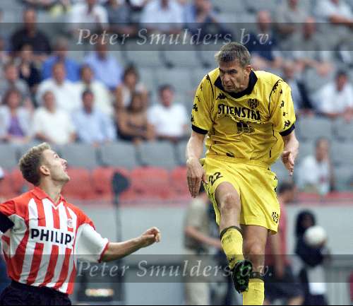 Amsterdam Arena stadion, 13 Augustus 2000
PSV-Roda JC, eindstand 2-0 om de Johan Cruyff-schaal
Mark Luijpers