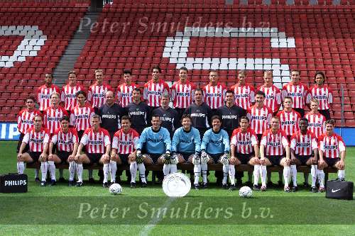 Eindhoven, 8 augutus 2000
Perspresentatie PSV betaald voetbal seizoen 2000/2001