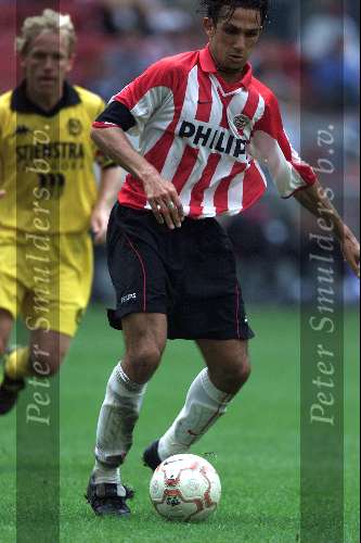 Amsterdam Arena stadion, 13 Augustus 2000
PSV-Roda JC, eindstand 2-0 om de Johan Cruyff-schaal
Adil Ramzi