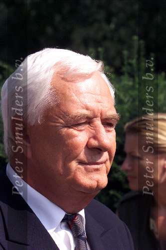 Amsterdam 25 augustus 2001
Begrafenis van Sylvia Millecam op Westgaarde
Aad v d Heuvel