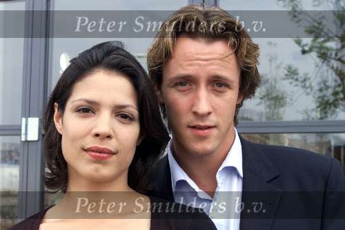 Amsterdam 18 augustus 2001
Perspresentatie Rozengeur & Wodka Lime .
Daan Schuurmans en Ghislaine Pierie
