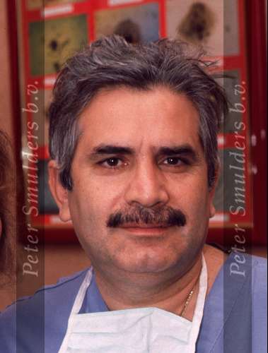 Anita Bloziel met haar Italiaanse arts Dr. Severino Antinori