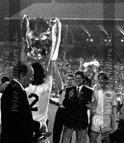 PSV winnaar Europacup 1988
met Erik Gerets, Wim Kieft en Eddy Dubbelboer & Addick Koot