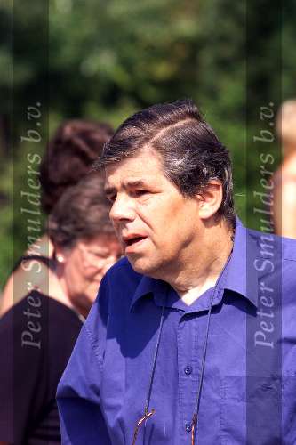 Amsterdam 25 augustus 2001
Begrafenis van Sylvia Millecam op Westgaarde.
Eric Engerd